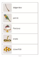 Aperçu - Jeux - Australia / Australie: Running Dictation (Dictée en mouvement pour le cours d'anglais) - Page 3