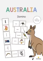 Aperçu - Jeux - Australia / Australie: Domino (Jeu pour le cours d'anglais) - Page de couverture