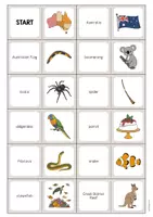 Aperçu - Jeux - Australia / Australie: Domino (Jeu pour le cours d'anglais) - Page 2
