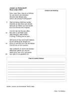 Vorschau - Prüfungsvorbereitung - Mündliche Prüfung I (Abiturprüfung Deutsch). Gedichtinterpretation. Neue Liebe - Seite 2
