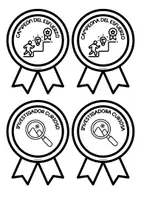 Vista previa - Manualidades / Dibujos para colorear - MEDALLAS MOTIVADORAS - página 3