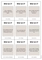 Aperçu - Jeux - Australia / Australie: What am I? - Cards (Jeu pour le cours d'anglais) - Page 3