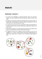 Aperçu - Jeux - Vegetables / Légumes: Match! (Jeu pour le cours d'anglais) - Page 3