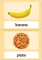 Vorschau - Bildkarten - Flashcards Food (versch. Varianten) - Seite 1