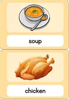 Vorschau - Bildkarten - Flashcards Food (versch. Varianten) - Seite 3