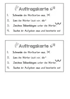 Vorschau - Stundenentwürfe - Lernwörtertraining Funktionswörter - Seite 1