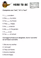anteprima - Esercizi - 5 Esercizi di Inglese sul verbo "TO BE" - Pagina 3