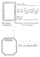 Vorschau - Mal- und Bastelvorlagen - Abschied Erzieher*in - Vorlage im Sketchnote-Design - Seite 2