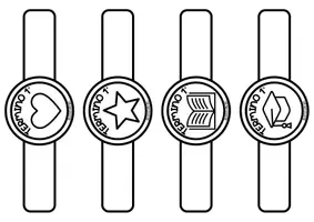 Vista previa - Manualidades / Dibujos para colorear - PULSERAS DE FIN DE CURSO - página 1