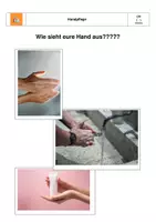 Vorschau - Arbeitsblätter - „Was passiert beim Händewaschen? Der pH-Wert der Haut“. - Seite 1