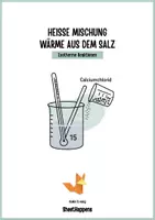 Vorschau - Arbeitsblätter - Exotherme Reaktionen - Wärme aus dem Salz - Theorie, Versuchsprotokoll, Arbeitsblätter, Differenziert - Seite 1