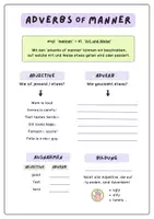 Vorschau - Arbeitsblätter - Adverbs of Manner - Merkblätter (differenziert) + QUiZ - Seite 3