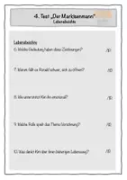 Vorschau - Arbeitsblätter - Test - 4. Kapitel RSAP 25/26 Pflichtlektüre "Der Markisenmann" - Seite 2