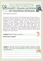 Vorschau - Arbeitsblätter - Sachtexte - ChatGPT- Chancen und Risiken der künstlichen Intelligenz - Seite 2