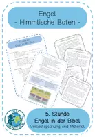 Vorschau - Stundenentwürfe - Engel in der Bibel - Stundenentwurf + Material - Deckblatt