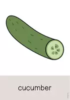 Aperçu - Affichage - Vegetables / Légumes: Word and Picture Cards (Cartes avec images pour le cours d'anglais) - Page 2