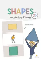 Aperçu - Jeux - 2D Shapes / Formes 2D: Vocabulary Fitness (Fitness du vocabulaire) - Page de couverture