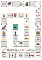 Aperçu - Jeux - Barbecue & Picnic / Barbecue et pique-nique: Vocabulary Game (Jeu pour le cours d'anglais) - Page 2