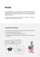 Aperçu - Jeux - Barbecue & Picnic / Barbecue et pique-nique: Puzzle (Puzzle pour le cours d'anglais) - Page 1