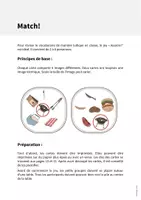 Aperçu - Jeux - Barbecue & Picnic / Barbecue et pique-nique: Match! (Jeu pour le cours d'anglais) - Page 1