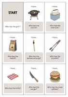 Aperçu - Jeux - Barbecue & Picnic / Barbecue et pique-nique: I have..., who has...? (Jeu pour le cours d'anglais) - Page 2