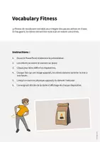 Aperçu - Jeux - Barbecue & Picnic / Barbecue et pique-nique: Vocabulary Fitness (Fitness du vocabulaire) - Page 1