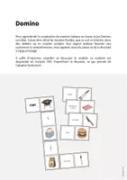 Aperçu - Jeux - Barbecue & Picnic / Barbecue et pique-nique: Domino (Jeu pour le cours d'anglais) - Page 1