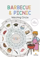 Aperçu - Cartes / Images - Barbecue & Picnic / Barbecue et pique-nique: Matching Circle (Puzzle circulaire pour le cours d'anglais) - Page de couverture