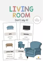 Aperçu - Jeux - Living Room / Salon: Don’t say it! (Jeu pour le cours d'anglais) - Page de couverture