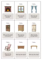 Aperçu - Jeux - Living Room / Salon: I have..., who has...? (Jeu pour le cours d'anglais) - Page 3