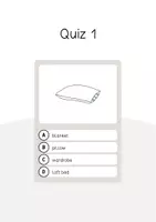 Aperçu - Jeux - Bedroom / Chambre: Vocabulary Quiz (Jeu de questions pour le cours d'anglais) - Page 3