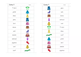 Vorschau - Bildkarten - Schieber: Clothes - Seite 3