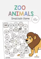 Aperçu - Jeux - Zoo Animals / Animaux du zoo: Smalltalk Game (Jeu de conversation) - Page de couverture