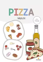 Aperçu - Jeux - Pizza: Match! (Jeu pour le cours d'anglais) - Page de couverture