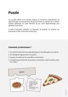 Aperçu - Jeux - Pizza: Puzzle (Puzzle pour le cours d'anglais) - Page 1
