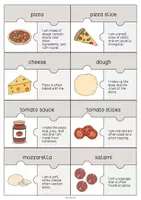 Aperçu - Jeux - Pizza: Puzzle (Puzzle pour le cours d'anglais) - Page 2