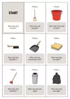 Aperçu - Jeux - Cleaning / Nettoyage: I have..., who has...? (Jeu pour le cours d'anglais) - Page 2