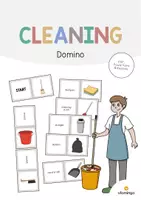 Aperçu - Jeux - Cleaning / Nettoyage: Domino (Jeu pour le cours d'anglais) - Page de couverture