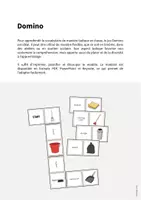 Aperçu - Jeux - Cleaning / Nettoyage: Domino (Jeu pour le cours d'anglais) - Page 1