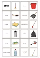 Aperçu - Jeux - Cleaning / Nettoyage: Domino (Jeu pour le cours d'anglais) - Page 2