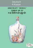 Vorschau - Arbeitsblätter - Arbeitsblatt Suchsel "Sommer" - Deckblatt
