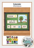 Vorschau - Poster - Kalender (Klassenkalender) - Otterklasse - Deckblatt
