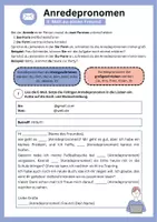Vorschau - Stundenentwürfe - Materialpaket Briefe und Anredepronomen - Seite 2