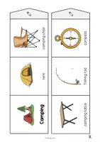 Aperçu - Fiches - Camping: Accordion Fold (Jeu pour le cours d'anglais) - Page 3