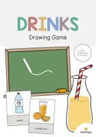 Aperçu - Jeux - Drinks / Boissons: Drawing Game (Jeu pour le cours d'anglais) - Page de couverture