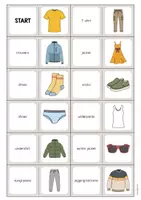Aperçu - Jeux - Clothes / Vêtements: Domino (Jeu pour le cours d'anglais) - Page 2