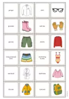 Aperçu - Jeux - Clothes / Vêtements: Domino (Jeu pour le cours d'anglais) - Page 3