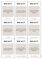 Aperçu - Jeux - Clothes / Vêtements: What am I? - Cards (Jeu pour le cours d'anglais) - Page 2