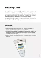 Aperçu - Cartes / Images - Beach / Plage: Matching Circle (Puzzle circulaire pour le cours d'anglais) - Page 1