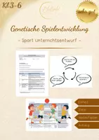 Vorschau - Stundenentwürfe - 4 Sport Unterrichtsentwürfe: Spielen, Kämpfen & Fitness - Seite 1